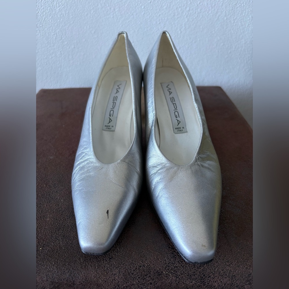 Via Spiga Women's Silver Heels